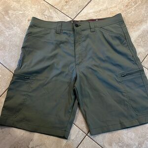 Green Wrangler Shorts size 36